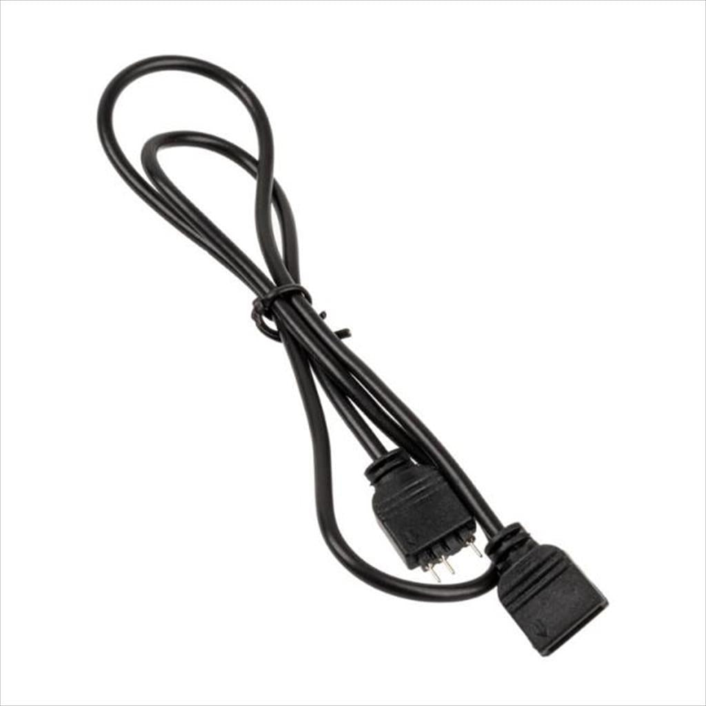 CONVERTOR EXTENSION CABLE FOR 5V 3-pin ARGB ACCESSORIES (50cm) KOLINK BLACK