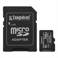 MEMORY CARD KINGSTON MICRO-SD 256GB CANVAS SELECT PLUS C10 UHS-I U1/U3 V10/30 100mb/s read, w/adapter, SDCS3/256GB