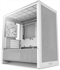 CASE NZXT microATX H3 FLOW w/WINDOW (1 x F120Q fan included) BTF Ready, White, CC-H31FW-01