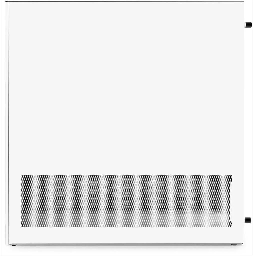 CASE NZXT microATX H3 FLOW w/WINDOW (1 x F120Q fan included) BTF Ready, White, CC-H31FW-01