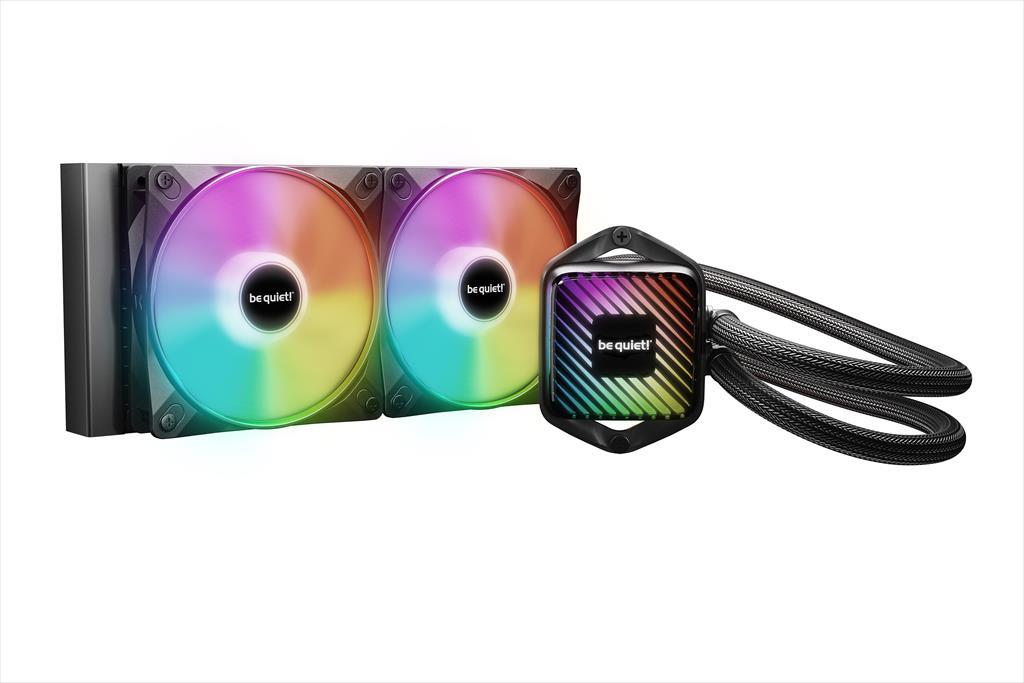 COOLERS CPU AIO BE QUIET! PURE LOOP 3 LX 240 2x120mm Light Wings LX ARGB PWM, w/10 included lighting foils, BW030EU