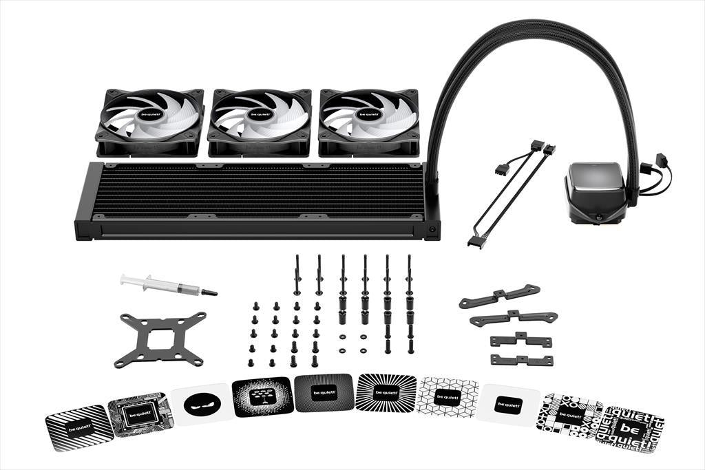 COOLERS CPU AIO BE QUIET! PURE LOOP 3 LX 360 3x120mm Light Wings LX ARGB PWM, w/10 included lighting foils, BW031EU