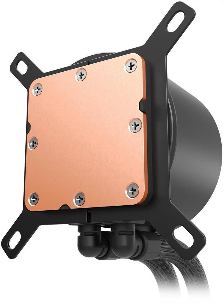 COOLERS CPU AIO NZXT Kraken Plus 280, 2x140mm F140P fans, w/1.54" LCD display, RL-KN280-B2, matte black
