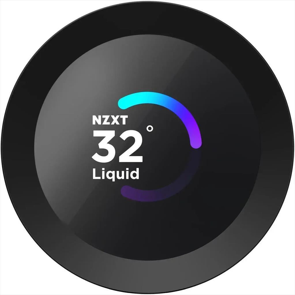 COOLERS CPU AIO NZXT Kraken Plus 360 RGB, F360 RGB Core fan, w/1.54" LCD display, RL-KR360-B2, matte black