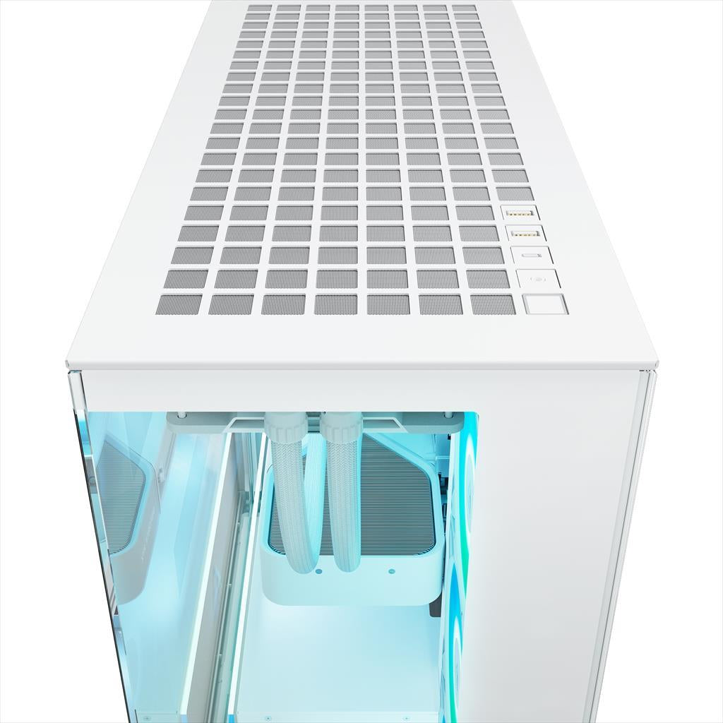 CASE ARCTIC E-ATX Mid-Tower XTENDER WHITE with tempered glass,2x120mm P12 Pro ARGB, 3x140mm P14 Pro Reverse ARGB, 2x USB-A 3.2 , USB-C 3.2,3.5 mm Jack, ACPCC00014A