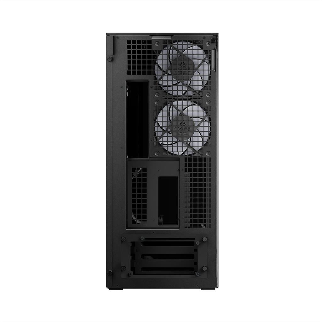 CASE ARCTIC E-ATX Mid-Tower XTENDER VG BLACK (Vertical GPU Mounting) tempered glass,2x120mm P12 Pro ARGB, 3x140mm P14 Pro Reverse ARGB, 2x USB-A 3.2 , USB-C 3.2,3.5 mm Jack, ACPCC00016A