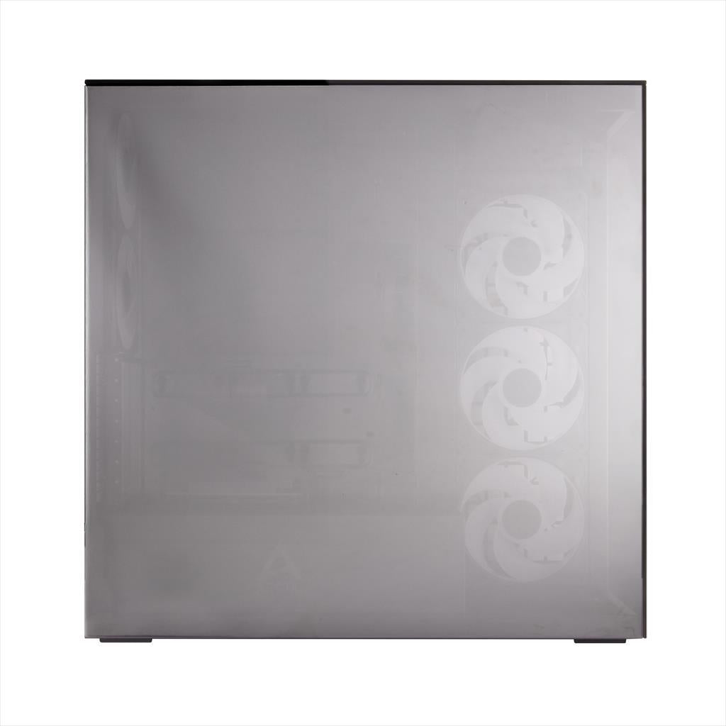 CASE ARCTIC E-ATX Mid-Tower XTENDER VG MIROR BLACK  (Vertical GPU Mounting) tempered glass,2x120mm P12 Pro ARGB, 3x140mm P14 Pro Reverse ARGB, 2x USB-A 3.2 , USB-C 3.2,3.5 mm Jack, ACPCC00019A