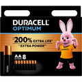 Battery DURACELL OPTIMUM ALKALINE, 8xAA, 1.5V, LR6