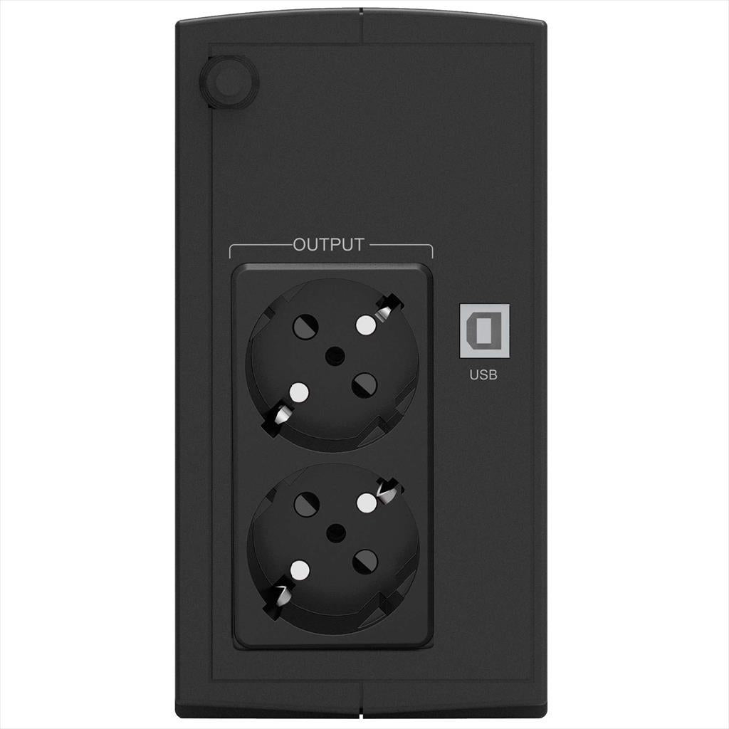 UPS 850VA / 480W POWERWALKER BASIC VI 850 SB, 1xSHUKO, USB, 10121067