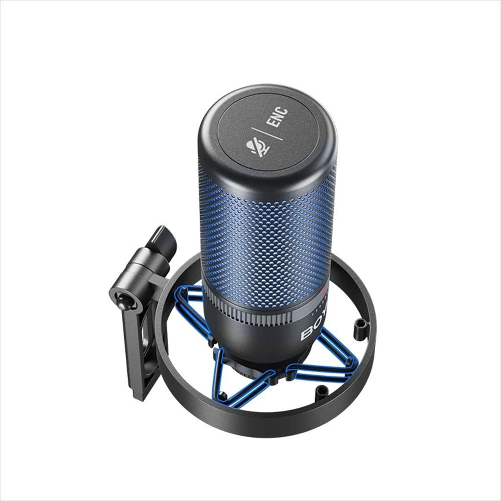 MICROPHONE BOYA USB Type-C BOYA K3, RGB, Cardioid, Black