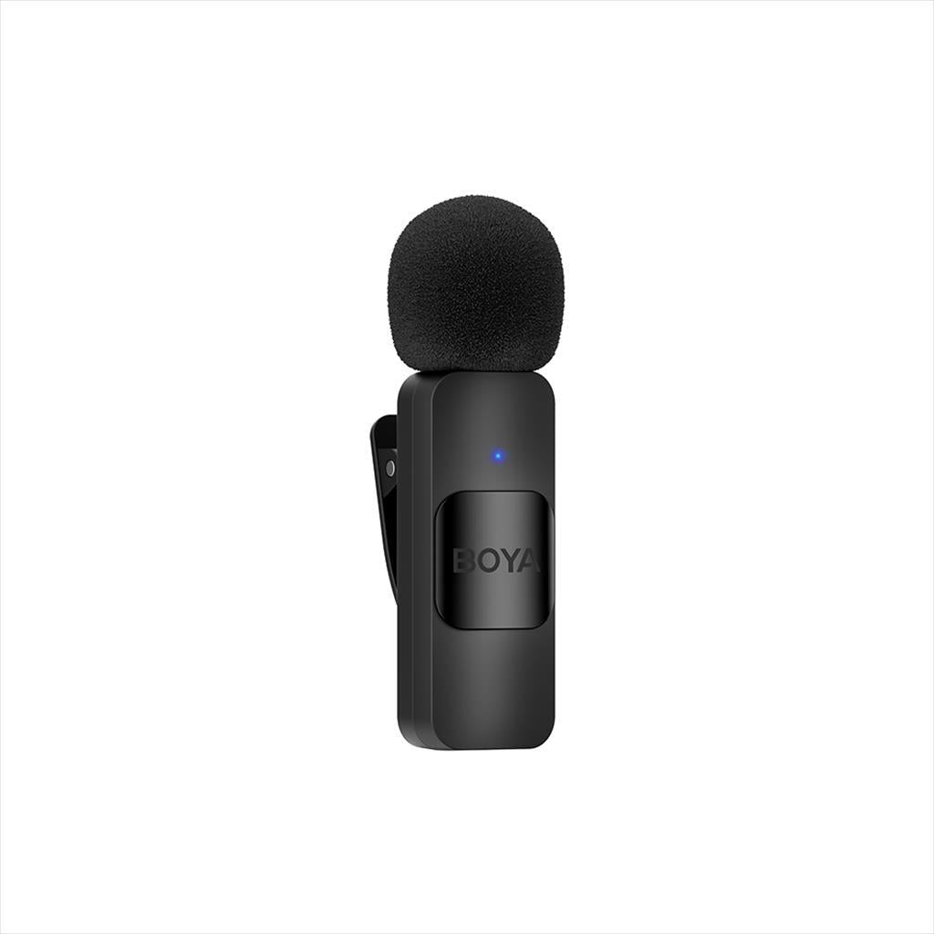 MICROPHONE WIRELESS BOYA BY-V2, 2x MIC, Lightning receiver, black
