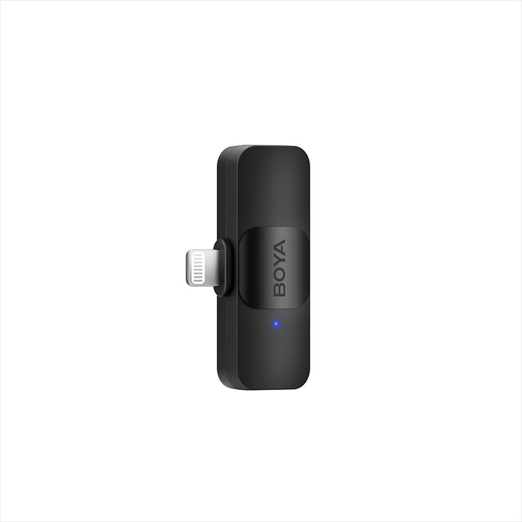 MICROPHONE WIRELESS BOYA BY-V2, 2x MIC, Lightning receiver, black