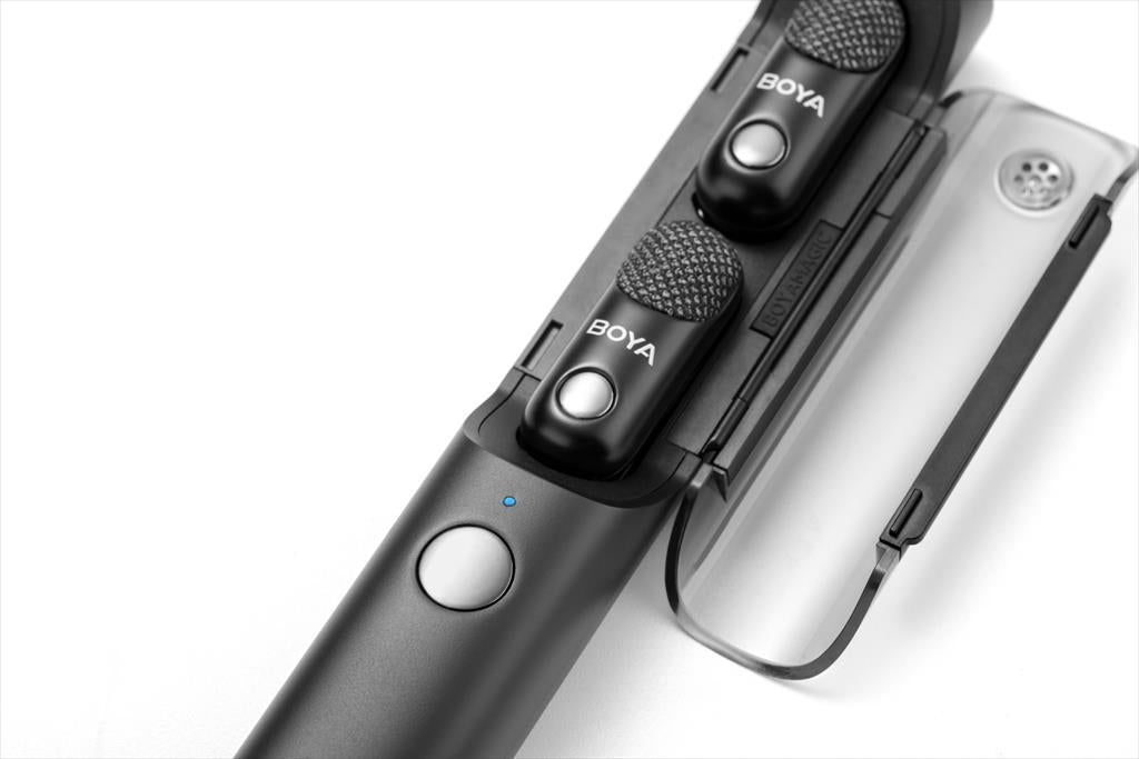 MICROPHONE WIRELESS SYSTEM BOYA LINK ALL IN ONE MAGIC-05, 2xMIC, USB-C, black