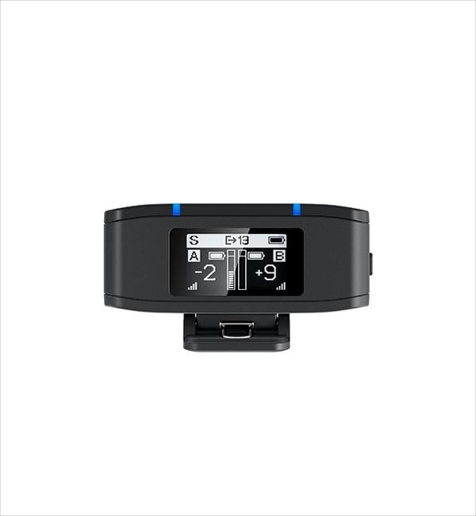 MICROPHONE WIRELESS SYSTEM BOYA BOYAMIC, 2xMIC, USB-C, Lightning, 3.5mm receiver, black