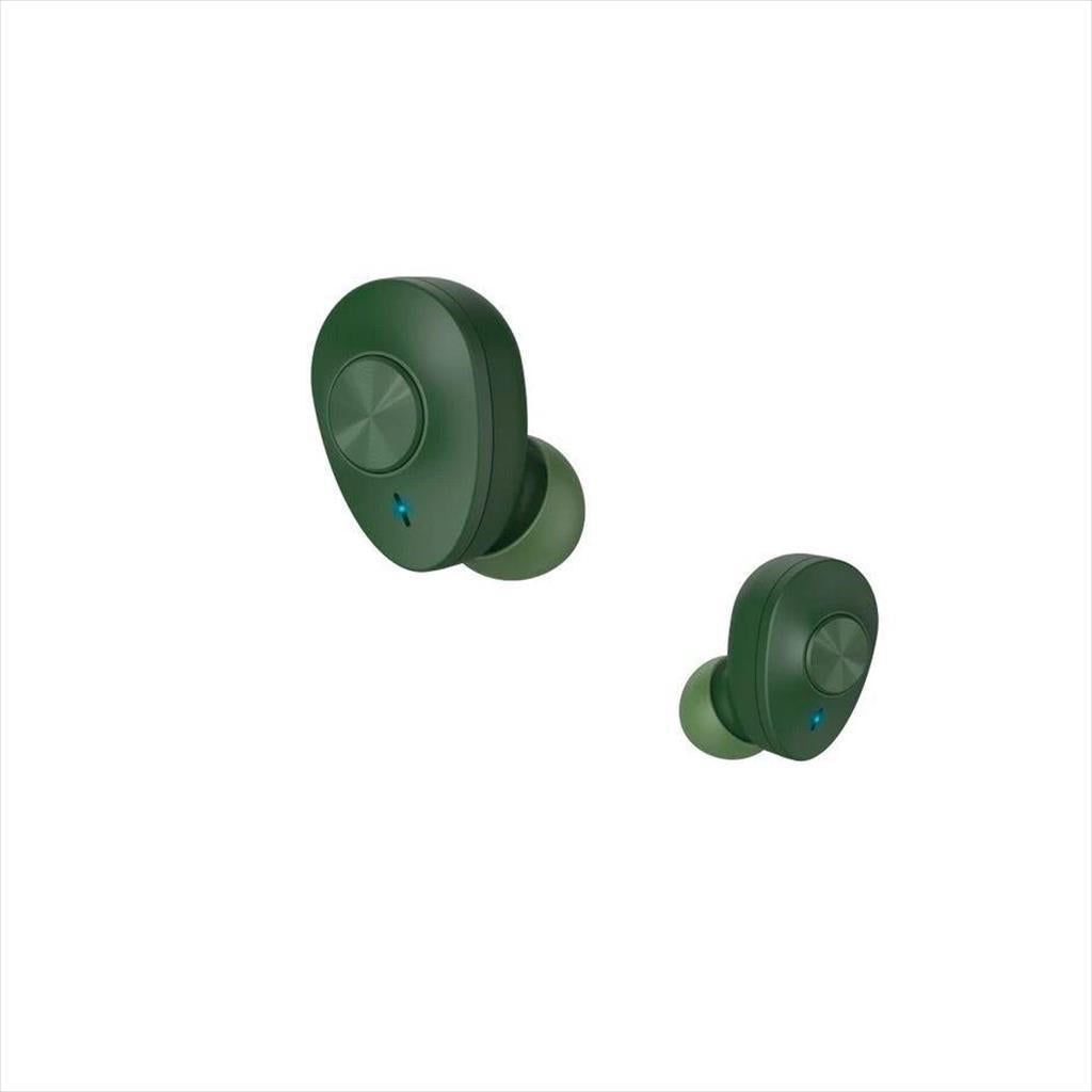 EARPHONES WIRELESS HAMA Freedom Buddy, Bluetooth w/microphone, Green 184166
