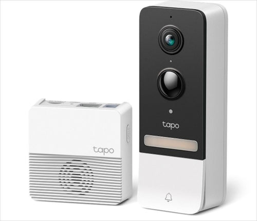 CE SMART DOORBELL TP-LINK TAPO D230S1, 2K 5MP, IP64, Color night vision