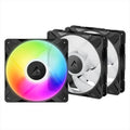 COOLERS CASE FAN 140mm ARCTIC P14 PRO PWM A-RGB 400-2500 RPM 4-pin, 3-pack BLACK, ACFAN00320A