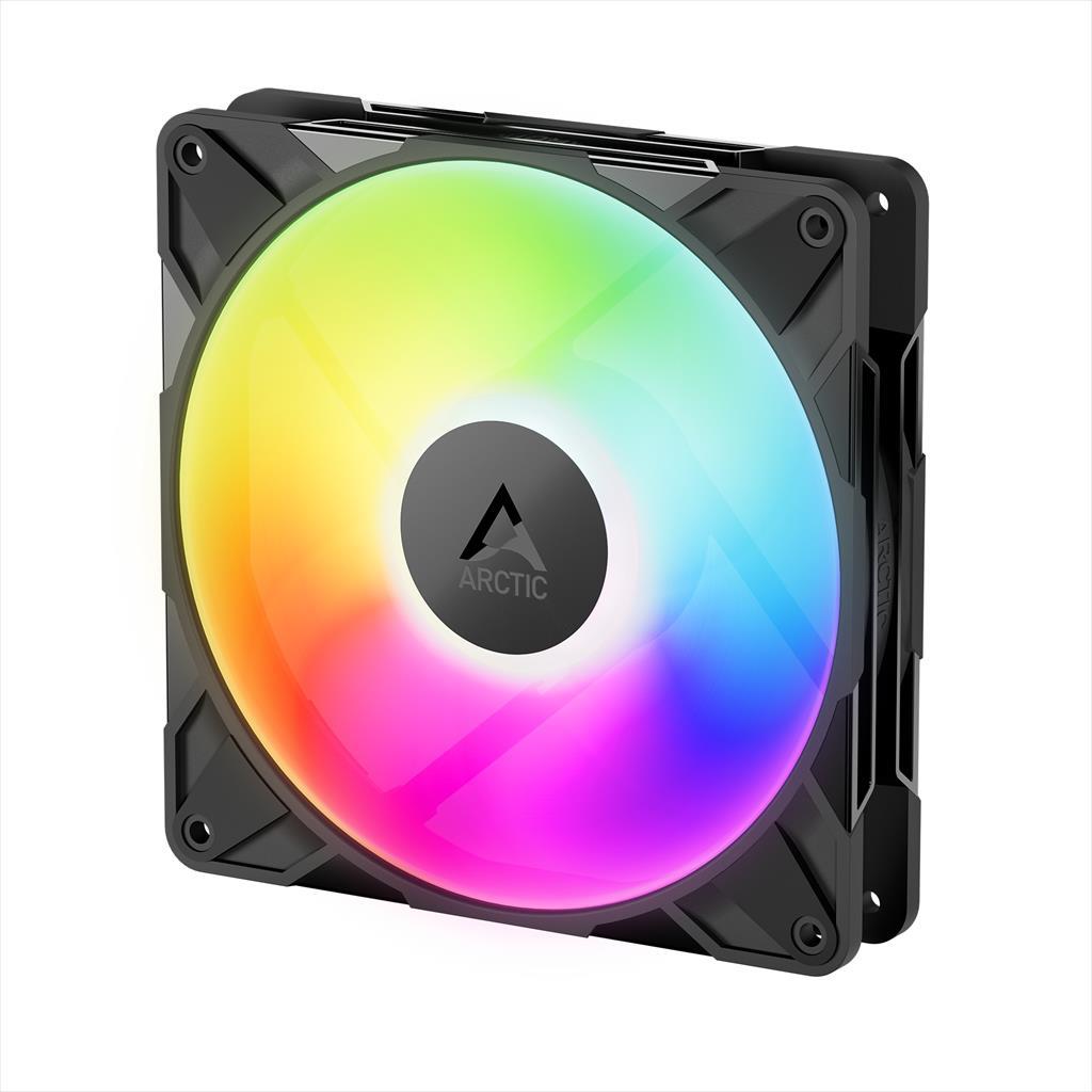 COOLERS CASE FAN 140mm ARCTIC P14 PRO PWM A-RGB 400-2500 RPM 4-pin, 3-pack BLACK, ACFAN00320A