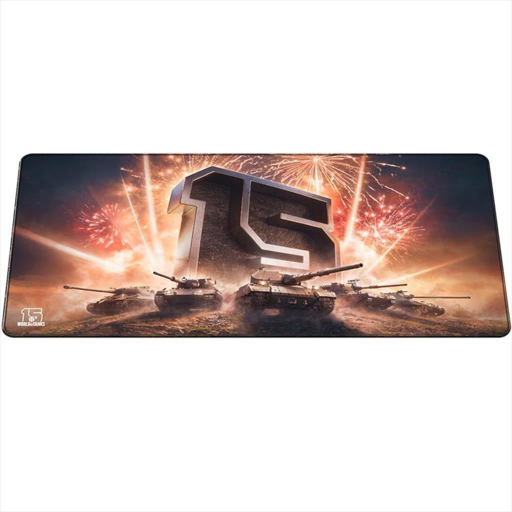 MOUSEPAD World of Tanks 15 Anniversary, XL 900x420x3mm