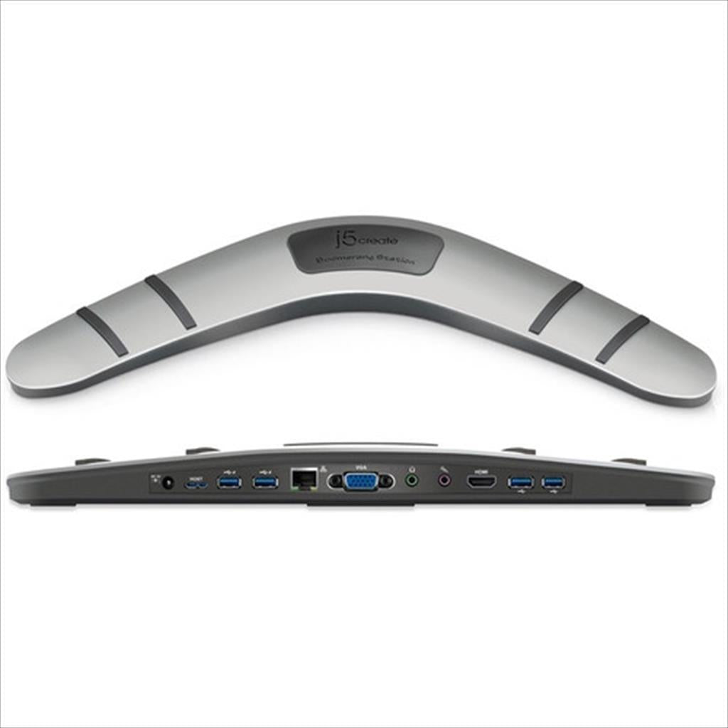 DOCKING STATION BOOMERANG JUD481  HDMI / VGA / 2 X USB3.0 / LAN, AUDIO/MIC 3.5MM, JUD481