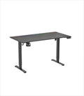 GAMING DESK RGB EG105 w/height adjustment, cup and headphones holder, up to 70kg, Black