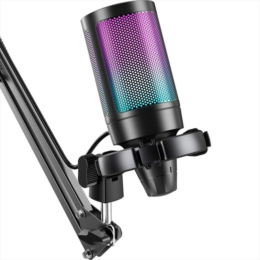 MICROPHONE FIFINE A6T RGB, w/ARM, USB Type-C, 2.5m cable