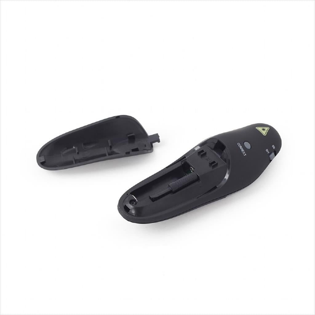 PRESENTER GEMBIRD wireless with laser pointer, WP-L-11, Black