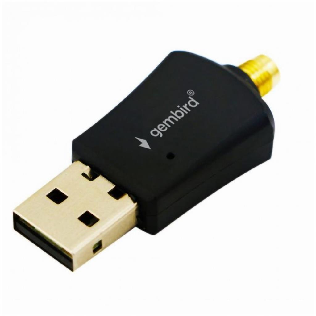 NET LAN WIRELESS USB 300Mbps, GEMBIRD, WNP-UA300P-02