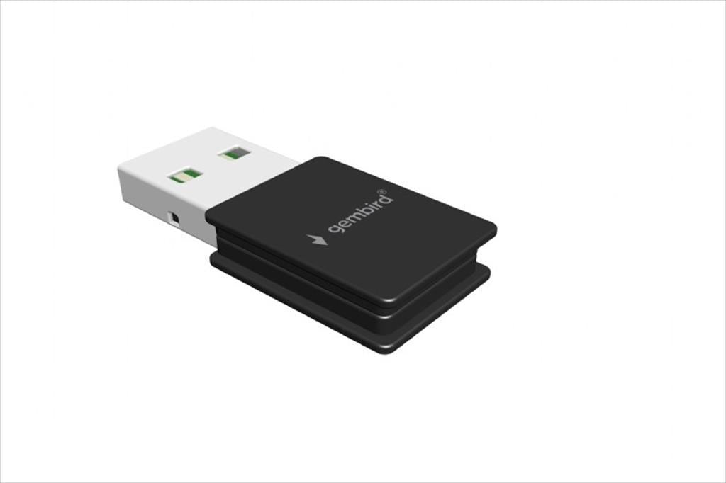 NET LAN WIRELESS USB Mini 300Mbps, GEMBIRD, WNP-UA300-01