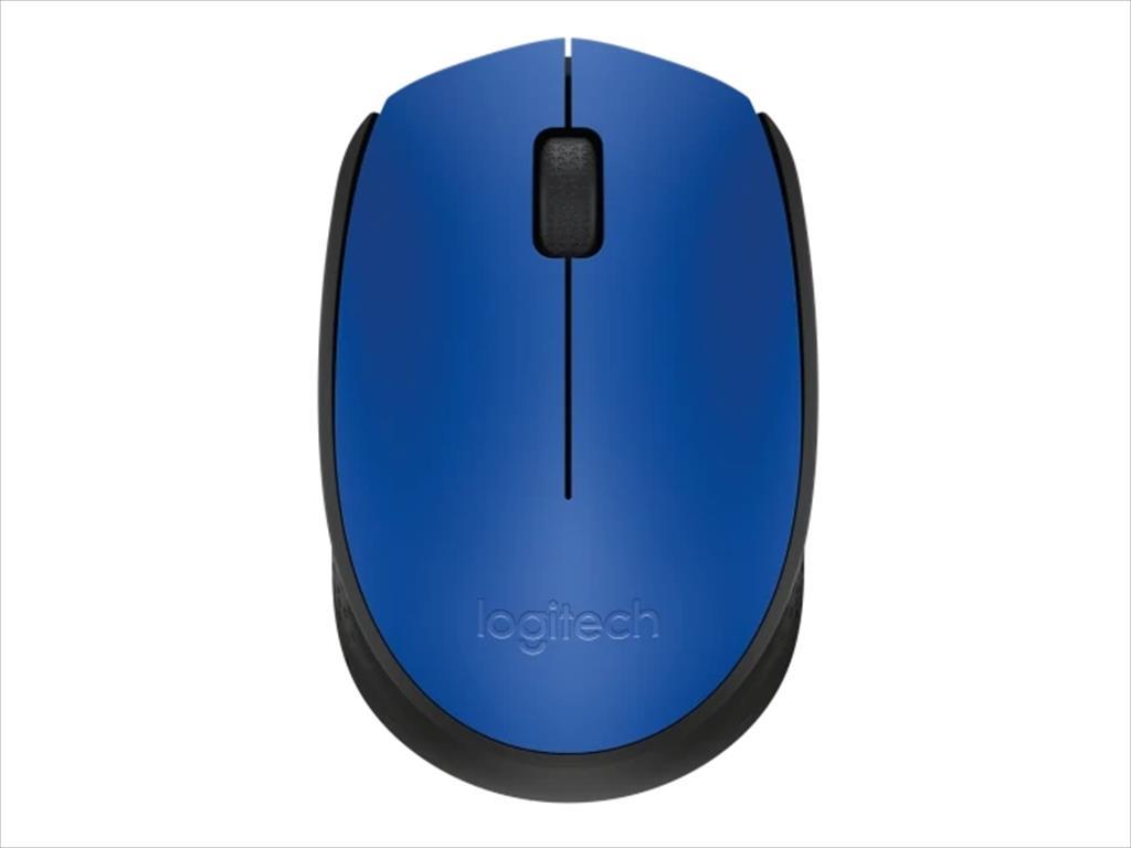 MOUSE WIRELESS USB LOGITECH M171 Blue/Black 910-004640