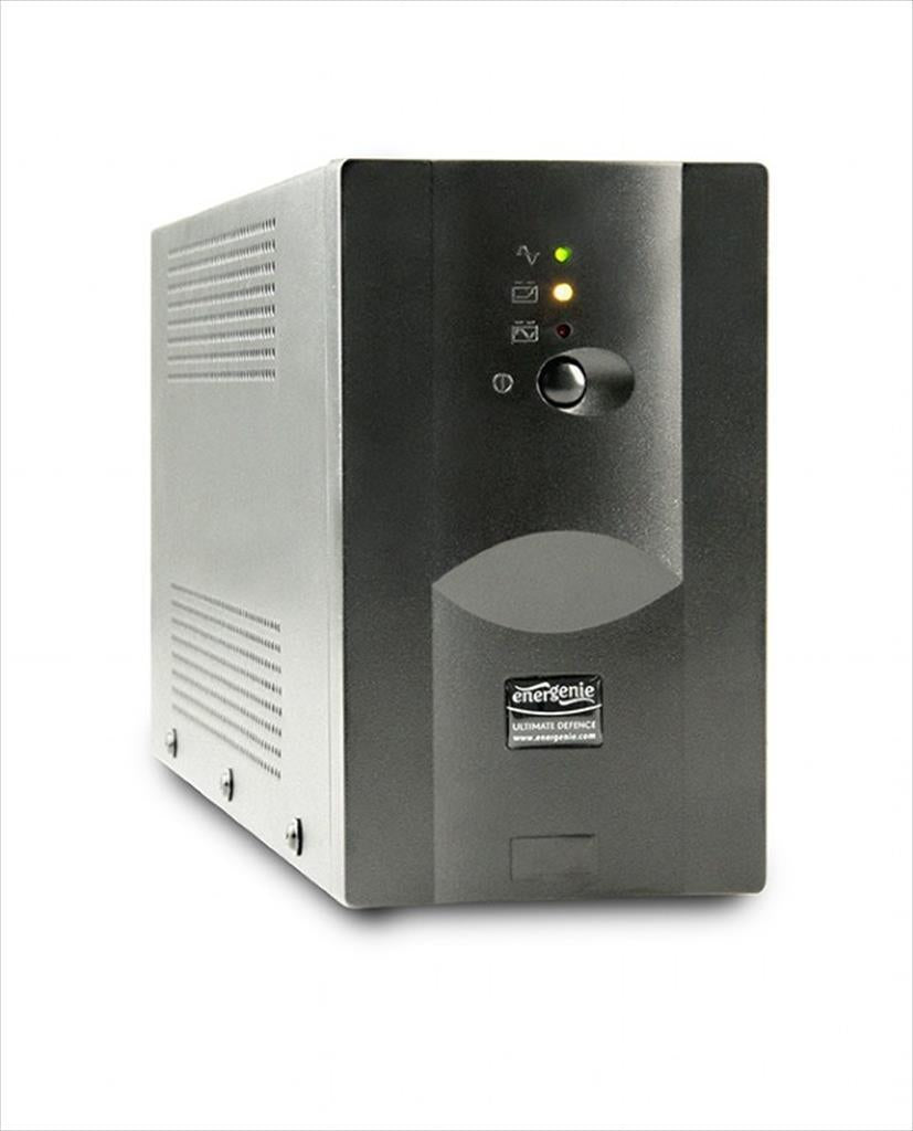 UPS 650VA/390W GEMBIRD, w/ AVR, 2x C14 plugs, UPS-PC-652A