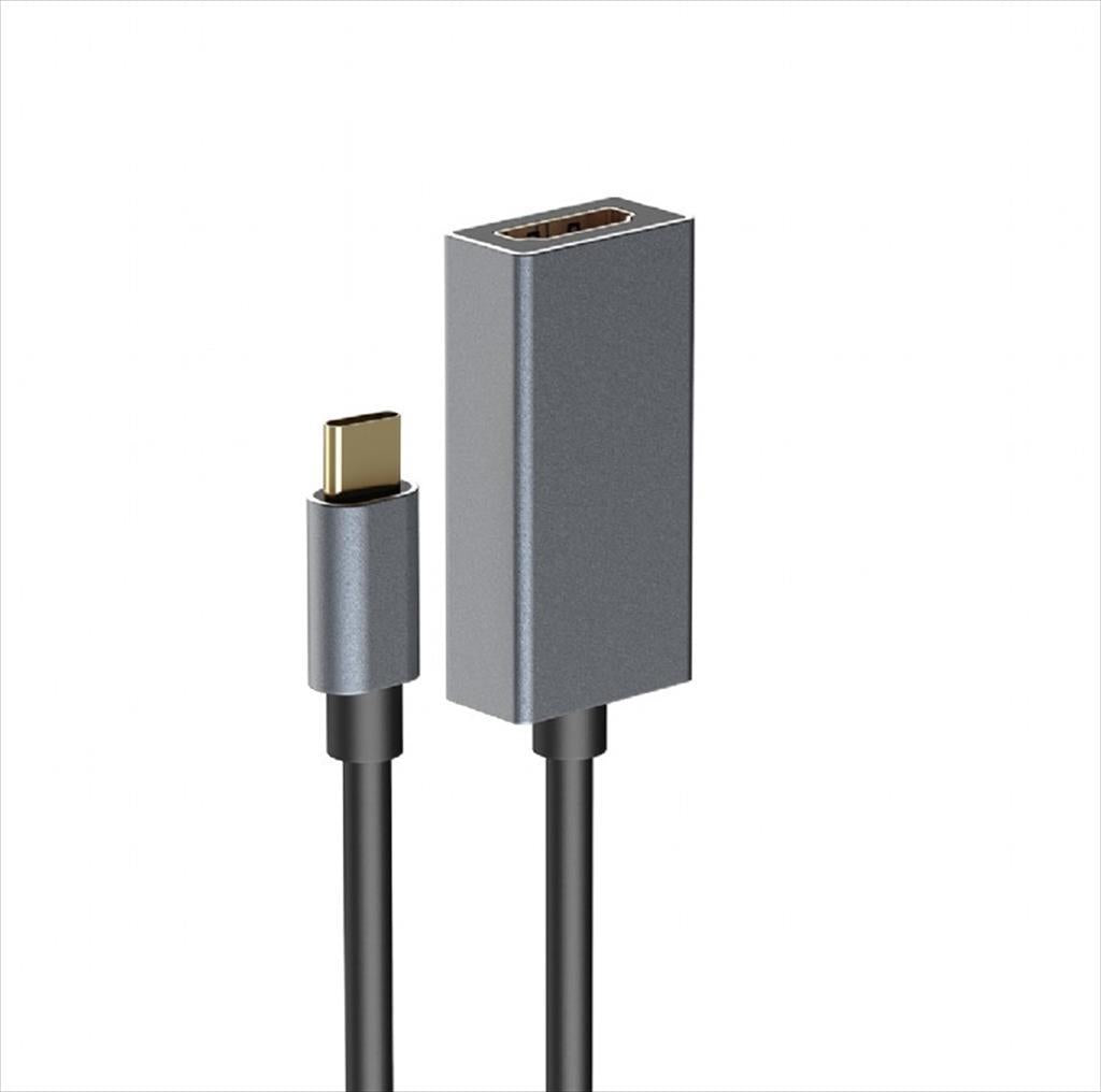 CONVERTOR TYPE-C TO HDMI 4K 60Hz Grey, CABLEXPERT, A-USB3C-HDMI-01
