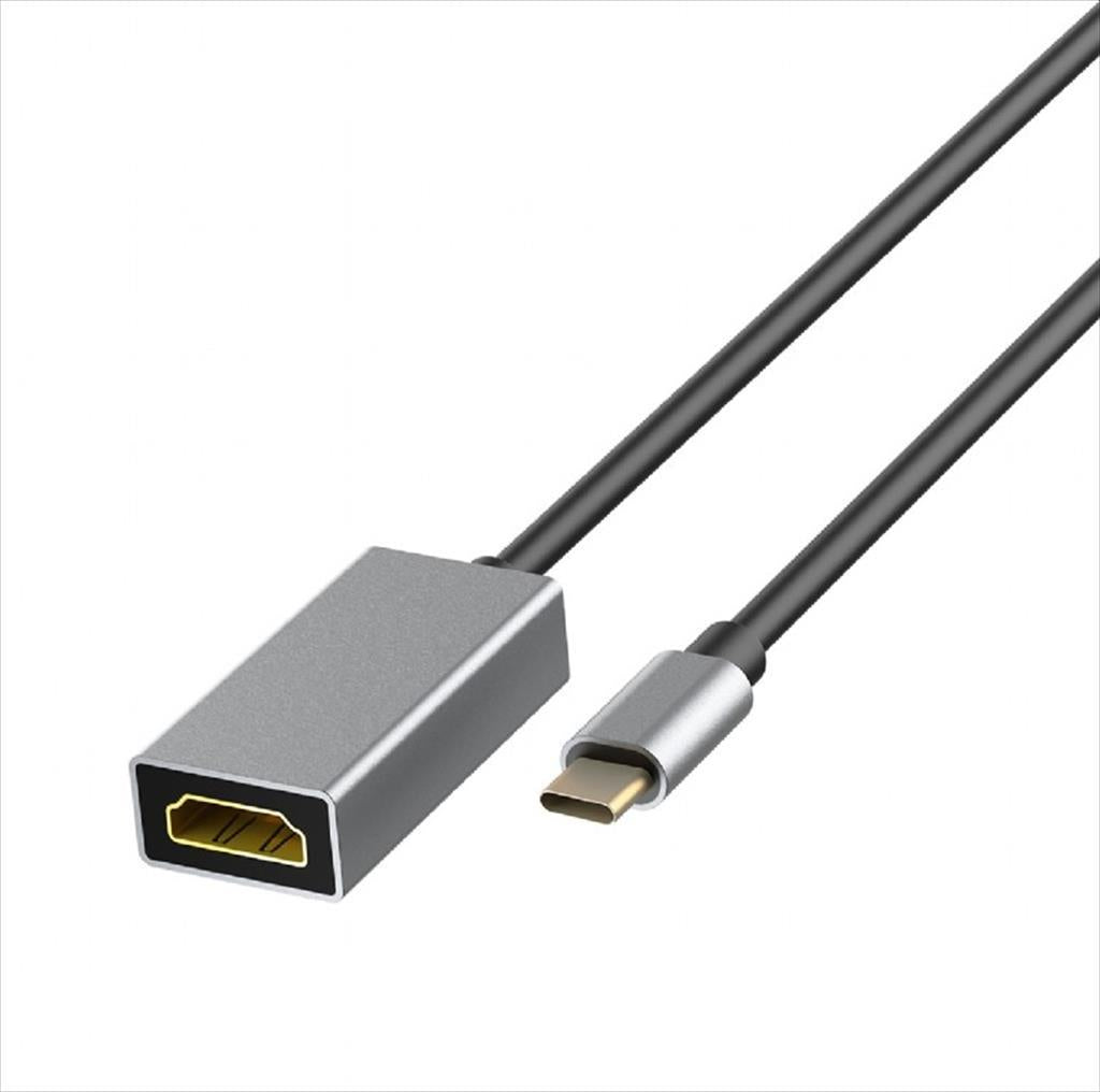 CONVERTOR TYPE-C TO HDMI 4K 60Hz Grey, CABLEXPERT, A-USB3C-HDMI-01