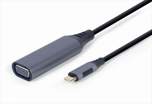 CONVERTOR TYPE-C TO VGA CABLEXPERT, Grey, A-USB3C-VGA-01