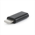 CONVERTOR TYPE-C (F) TO LIGHTNING (M) CABLEXPERT, Black, A-USB-CF8PM-01