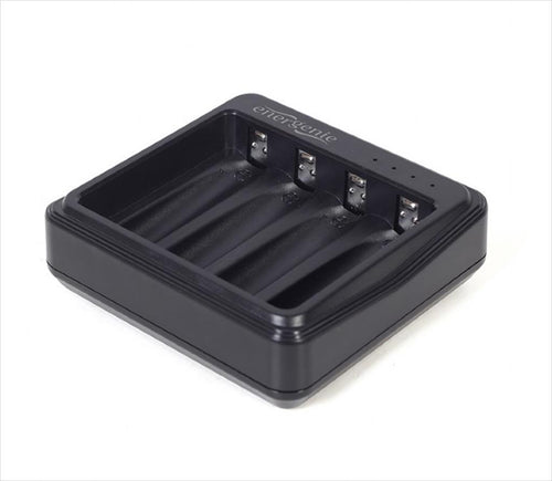 Battery CHARGER ENERGENIE, 4x AA/AAA, BLACK, TYPE-C, BC-USB-03