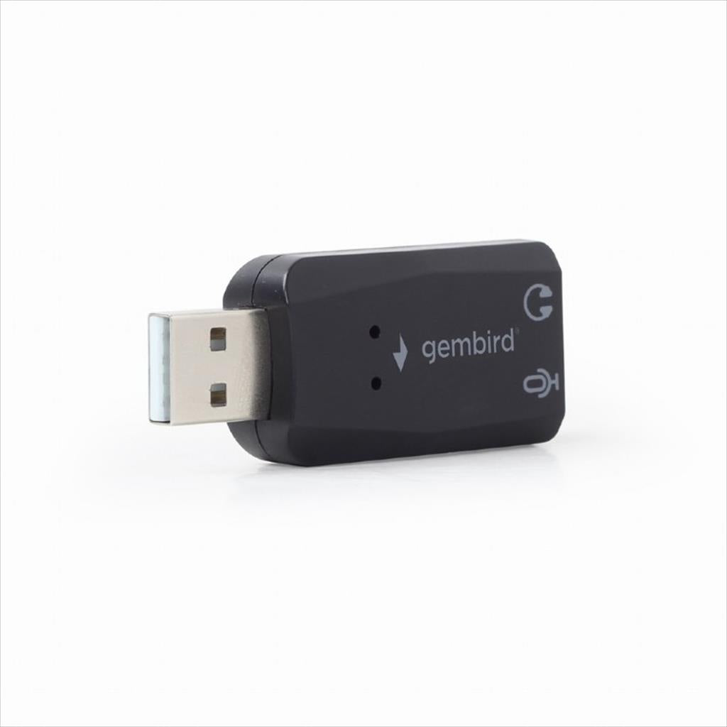 SOUND CARD USB 2.0 Virtus Plus GEMBIRD SOUND card, 1x3.5mm, mic/in, SC-USB2.0-01
