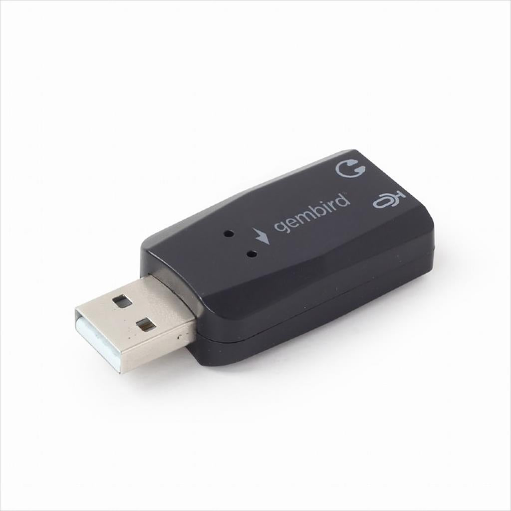 SOUND CARD USB 2.0 Virtus Plus GEMBIRD SOUND card, 1x3.5mm, mic/in, SC-USB2.0-01