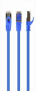 CABLES NET PATCH S/FTP CAT6A LSZH 0.25m blue Cablexpert