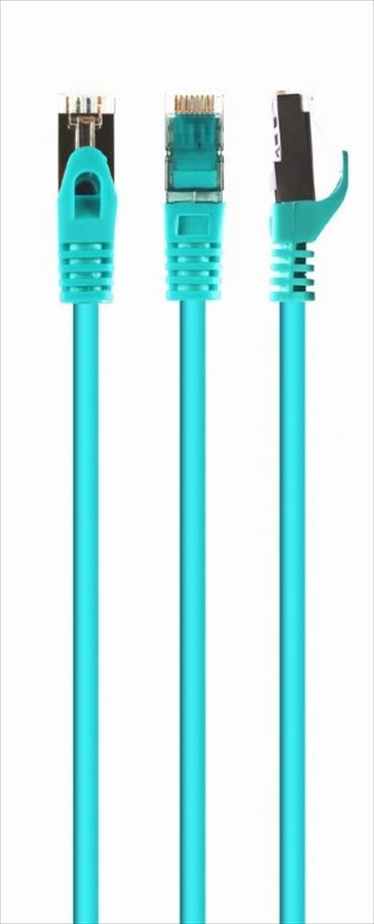 CABLES NET PATCH S/FTP CAT6A LSZH 0.25m green Cablexpert