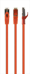 CABLES NET PATCH S/FTP CAT6A LSZH 0.25m orange Cablexpert