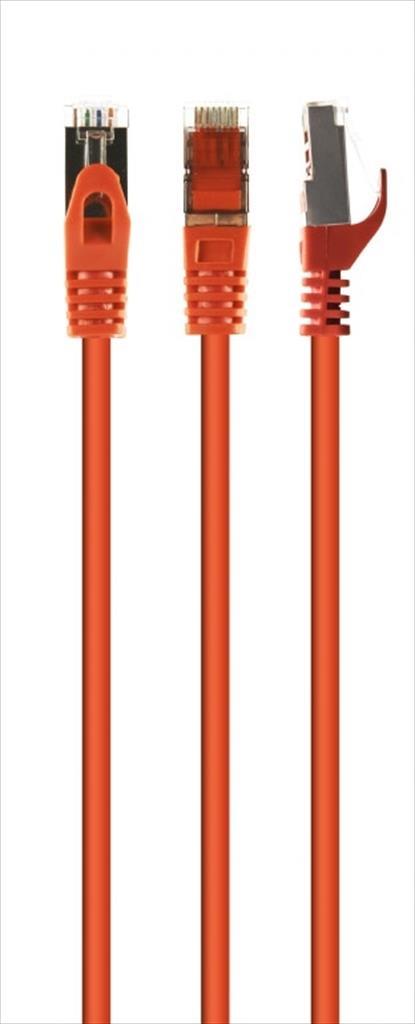 CABLES NET PATCH S/FTP CAT6A LSZH 0.25m orange Cablexpert