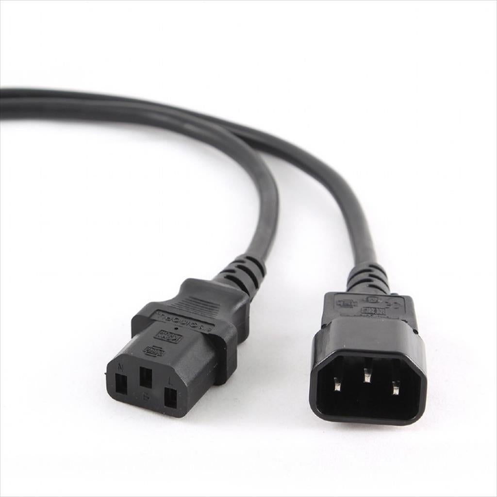 CABLES POWER Cord Adapter C13 to C14 3m VDE, CableExpert, PC-189-VDE-3M