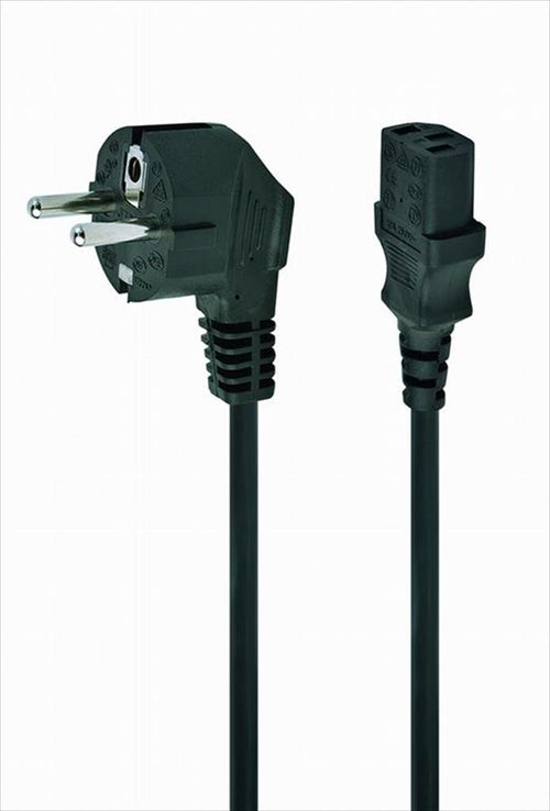 CABLES POWER Cord C13, (CEE 7/7) 5m VDE, CableExpert, PC-186-VDE-5M