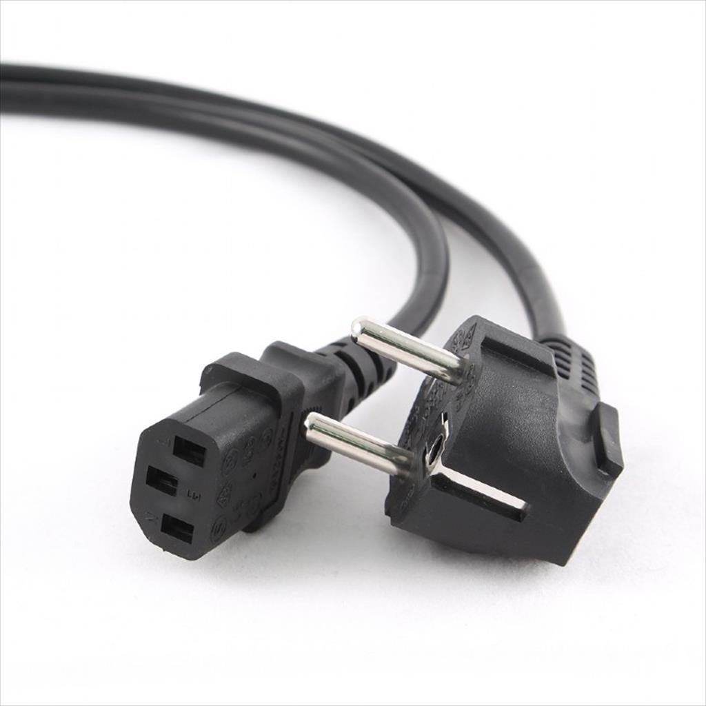 CABLES POWER Cord C13, (CEE 7/7) 5m VDE, CableExpert, PC-186-VDE-5M