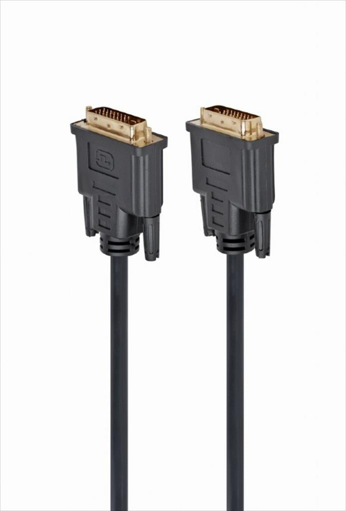 CABLES MONITOR DVI-D Dual Link M-M 1.8m CABLEXPERT, CC-DVI2-BK-6