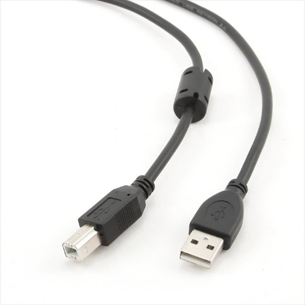 CABLES USB 2.0 AM-BM 3М CABLEXPERT, CCFB-USB2-AMBM-3M