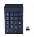 KEYBOARD WIRELESS NUMPAD GEMBIRD w/18 BUTTONS BLACK, KPD-W-02