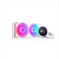 COOLERS CPU AIO NZXT Kraken 280 ELITE V2 RGB, 1x280mm F280 RGB Core fans, RGB Controller, w/2.72" IPS display, RL-KR28E-W2, MATTE WHITE