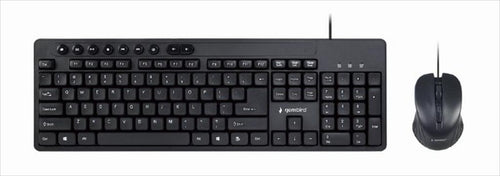 COMBO KEYBOARD AND MOUSE WIRED GEMBIRD Black, KBS-UM-04